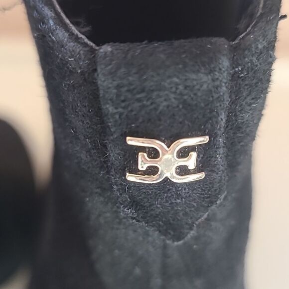 SAM EDELMAN Case Suede Block-Heel Booties Size 11 - Picture 12 of 13